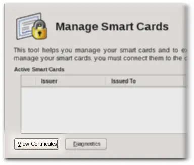 view certs on smart card